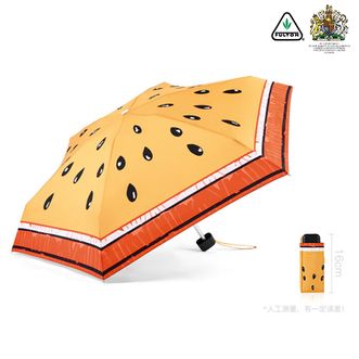 富尔顿   防晒遮阳伞 晴雨两用伞 小巧太阳伞 活力猕猴桃五折伞