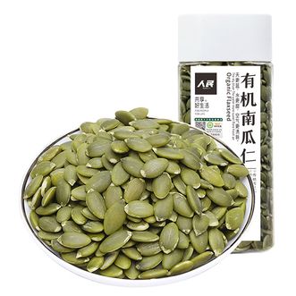 人民  有机南瓜仁300g 原味无壳生南瓜子仁
