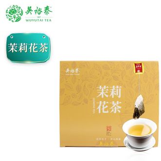 吴裕泰  茉莉花茶双室袋泡茶100g/盒（2g/袋*50袋）*3盒