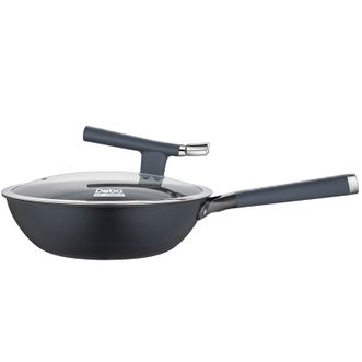 Debo  帕拉格 单炒锅无涂层不粘炒锅无油烟有钛锅锅具32cm     DEP-DS405