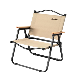 沃特曼/Whotman  户外折叠椅克米特椅便携椅子露营桌椅装备阳台休闲凳72855