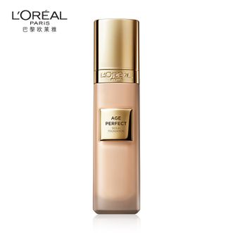 欧莱雅 (LOREAL) 金致臻颜小金牌粉底液C10 30ml 冷调白皙