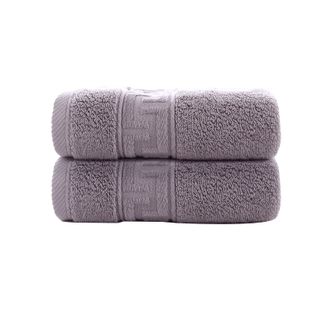 京东京造 138g阿瓦提长绒棉毛巾 加大加厚国标A类新疆长绒棉抗菌全棉超强吸水面巾 单条装