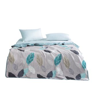 罗莱家纺  全棉水洗蚕丝夏被新一代  180*200cm