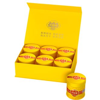 三胖蛋  高端原味瓜子168克*6罐礼盒