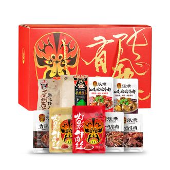 张飞  牛肉零食伴手礼四川特产送礼佳品零食礼盒 张飞义薄云天1400g礼盒