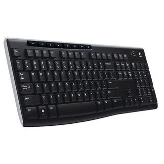 罗技/Logitech K270 无线键盘多媒体USB笔记本台式机键盘