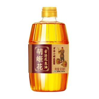 胡姬花  古法小榨花生油900ML*4瓶 压榨炒菜食用油