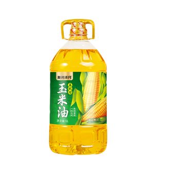 陇间柒月  一级玉米油 低温压榨非转基因 清香醇正粒粒精选食用油 5L