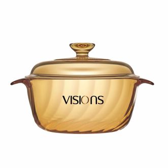 康宁 VISIONS 晶炫系列透明锅-1.5L 耐热玻璃炖锅煮锅高颜值多用锅免换锅透明锅 VS-15-TR-E/KZ