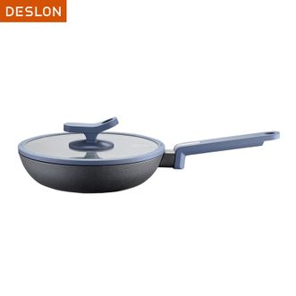 德世朗（DESLON）  蓝鲨pro系列不粘煎锅 家用24cm平底锅-DP907-F24