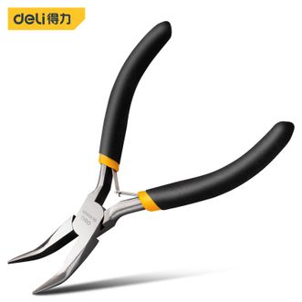 得力（deli）  户外工具5寸迷你弯嘴钳 DL103005