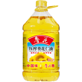 鲁花  食用油物理压榨剥壳去皮葵花仁油5L