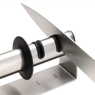 双立人（ZWILLING）  家用双段定角定位磨刀器双刃磨刀器磨刀石磨刃厨房用品工具
