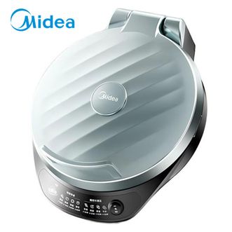 美的/Midea  电饼铛  下盘可拆洗 30mm加深 30规格烤盘 1600W 上下盘独立控温  JKE3067
