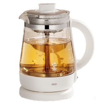 鸣盏养生壶【带茶篮】家用全自动多功能喷淋式煮茶壶小型办公室玻璃MZ-078