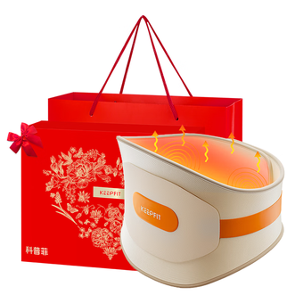 科普菲（keepfit）  腰腹部按摩器 石墨烯暖宫腰椎按摩仪 加热护腰带 腰腹保暖热敷 KPF-W14S