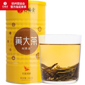 艺福堂闷黄金浓香黄茶100g/罐特级