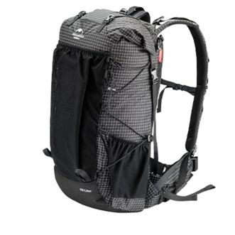 挪客（NatureHike）  岩石徒步背包户外大容量登山包 旅行露营双肩包轻量大收纳包 【40L+5L】基础款-黑色