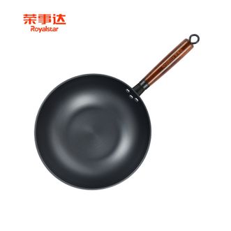 荣事达/Royalstar  福瑞爆炒铁锅 RC-JF32SN（32cm）铁锅有钛真不锈 抗菌无涂层钛耐磨
