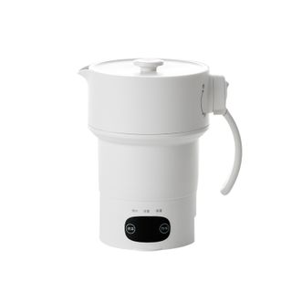 olayks.  便携式烧水壶 电水壶折叠不锈钢 0.6L