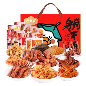 小胡鸭（xiao hu duck）  零食大礼包 百味礼盒plus1280g