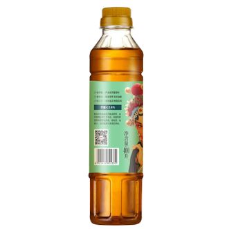 仙餐 特香纯黄菜籽油400ml 非转基因 四川风味 压榨菜油
