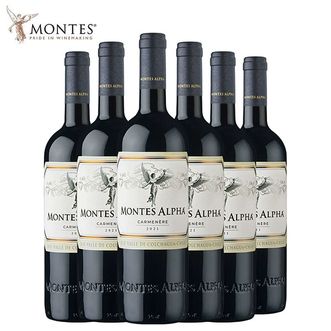 MONTES  智利蒙特斯 欧法珍藏佳美娜 整箱6支装