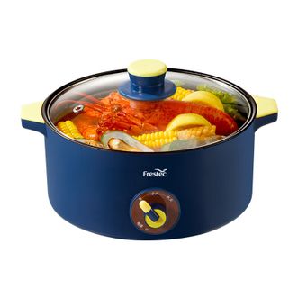新飞/Frestec  电火锅电热锅电煮锅多功能锅电锅一体 家用涮火锅锅具多用途锅 3L  FTHG-R060