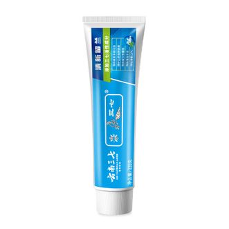 三七  护龈牙膏  清新口气亮白牙膏  清新留兰香型  220g  新旧包装随机发