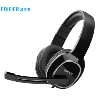 漫步者(EDIFIER) USB K815头戴式电脑耳机 学生网课直播教学耳麦 在线教育学习英语听力对话耳机 带话筒防噪音