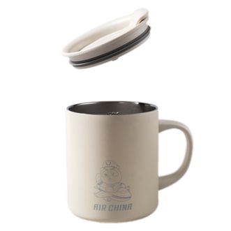 Air China  胖安达不锈钢马克杯