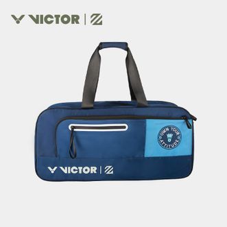 威克多（Victor）  羽毛球包 独立鞋仓球拍隔层羽毛球拍包 矩形包  BR5624LZJ B（中世纪蓝）