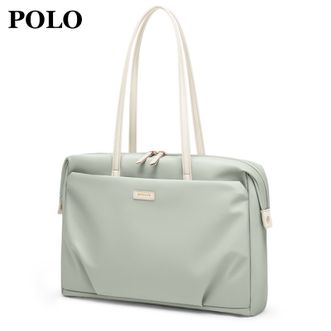 Polo  电脑包女士公文包女商务大容量大学生通勤手提14/15英寸电脑包 PAB12008