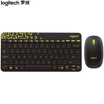罗技（Logitech）MK240无线键鼠套装、办公键盘鼠标套装超长续航、带无线2.4G接收器