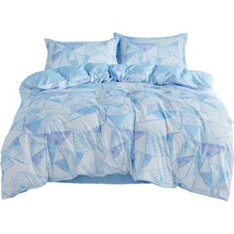 恒源祥  格博利A类抗菌磨毛四件套-HYX281TJ（被套200*230cm）