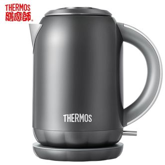 膳魔师（THERMOS）  电热水壶钛电水壶烧水壶1.7L大容量开水壶煮水壶开水煲进口STRIX温控器全水路钛材质