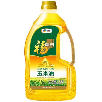 福临门 中粮 黄金产地玉米胚芽油 1.8L 单瓶装