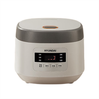HYUNDAI  韩国低糖电饭煲 家用3L大容量电饭锅 米汤分离智能预约家用多功能蒸煮沥米饭锅煮饭煲汤 3L