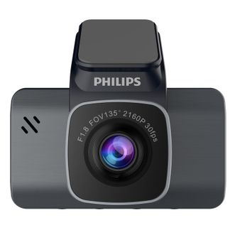 飞利浦（PHILIPS）  行车记录仪 4K超高清夜视增强 停车监控语音控制 （无内存卡）GS7101