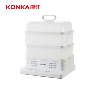 康佳/Konka  电蒸锅 家用大容量三层24L 电蒸笼 多功能（KDZG-0413-W）