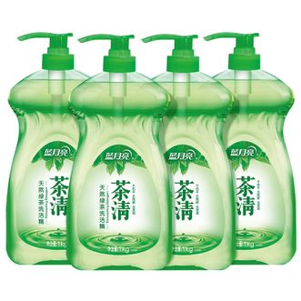 蓝月亮  茶清洗洁精1000g*4瓶