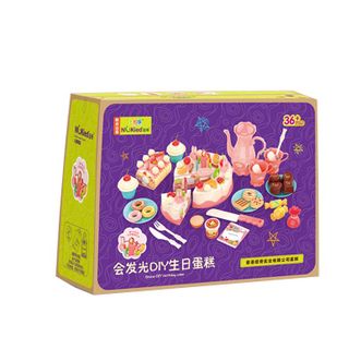 纽奇（Nukied）DIY生日蛋糕儿童过家家玩具