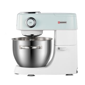 海氏Hauswirt  M5厨师机家用和面机揉面压面机打蛋器全自动多功能轻音电动料理机 湖水绿 5L