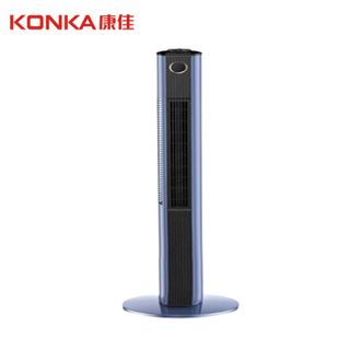 康佳/Konka  塔扇 无叶风扇 KTAS-2110E-P 轻音低噪 3档风速 遥控款 蓝色