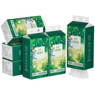 蓝漂  悬挂式抽纸4层270抽*8提挂抽厕纸整箱装