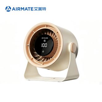 艾美特/Airmate  小风扇电风扇台壁两用100档空气循环扇充电款 AH33