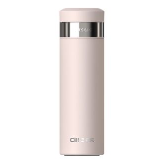 希乐  速开商务杯保温杯大容量速开316不锈钢泡茶水杯460ml   XB-24136-460