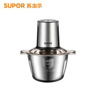 苏泊尔（SUPOR）  不锈钢多能料理机  家用2.6L大容量电动绞馅机搅拌机  升级双刀绞肉机