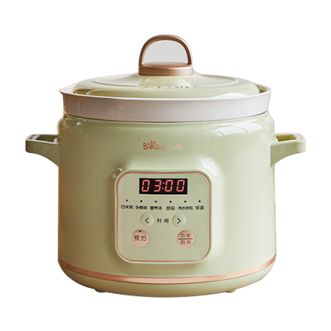 小熊电炖锅DDG-E20M1电炖盅煲汤锅2L360°均匀环绕导热